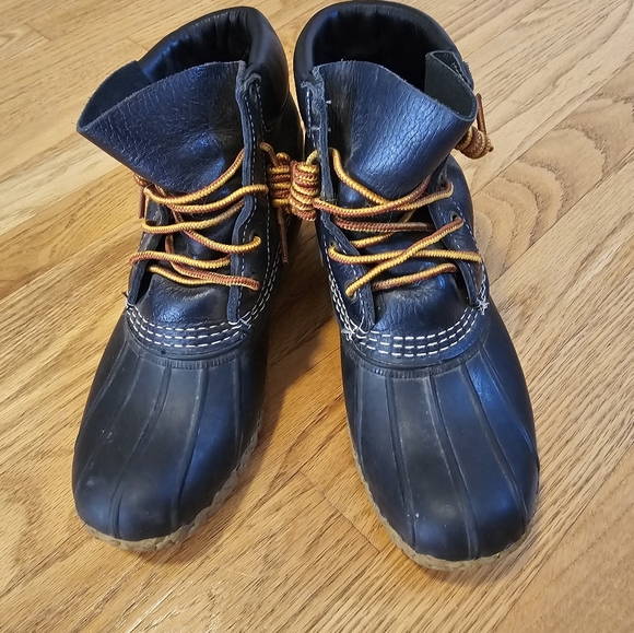 L.L. Bean Shoes - L. L. Bean Navy Boots